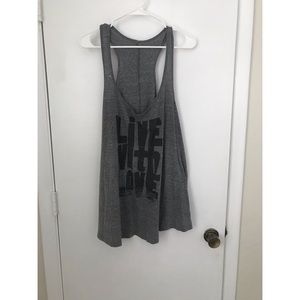 Gray tank top